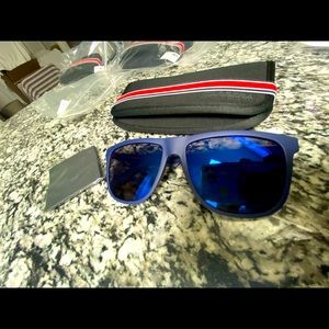 Brand new and authentic Carrera men’s sunglasses. 5003ST KRW. Blue mirror lenses